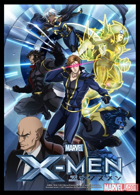 X-Men Anime Teaser Poster